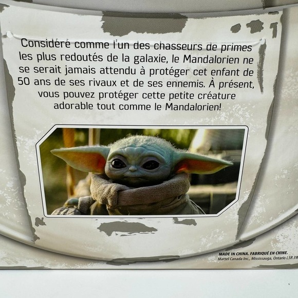 Mattel Disney Star Wars The Child Mandalorian Grogu Baby Yoda 11" Plush Doll - Picture 8 of 15